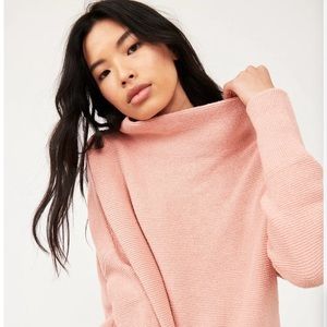 Free People Ottoman Slouchy Tunic in light pink